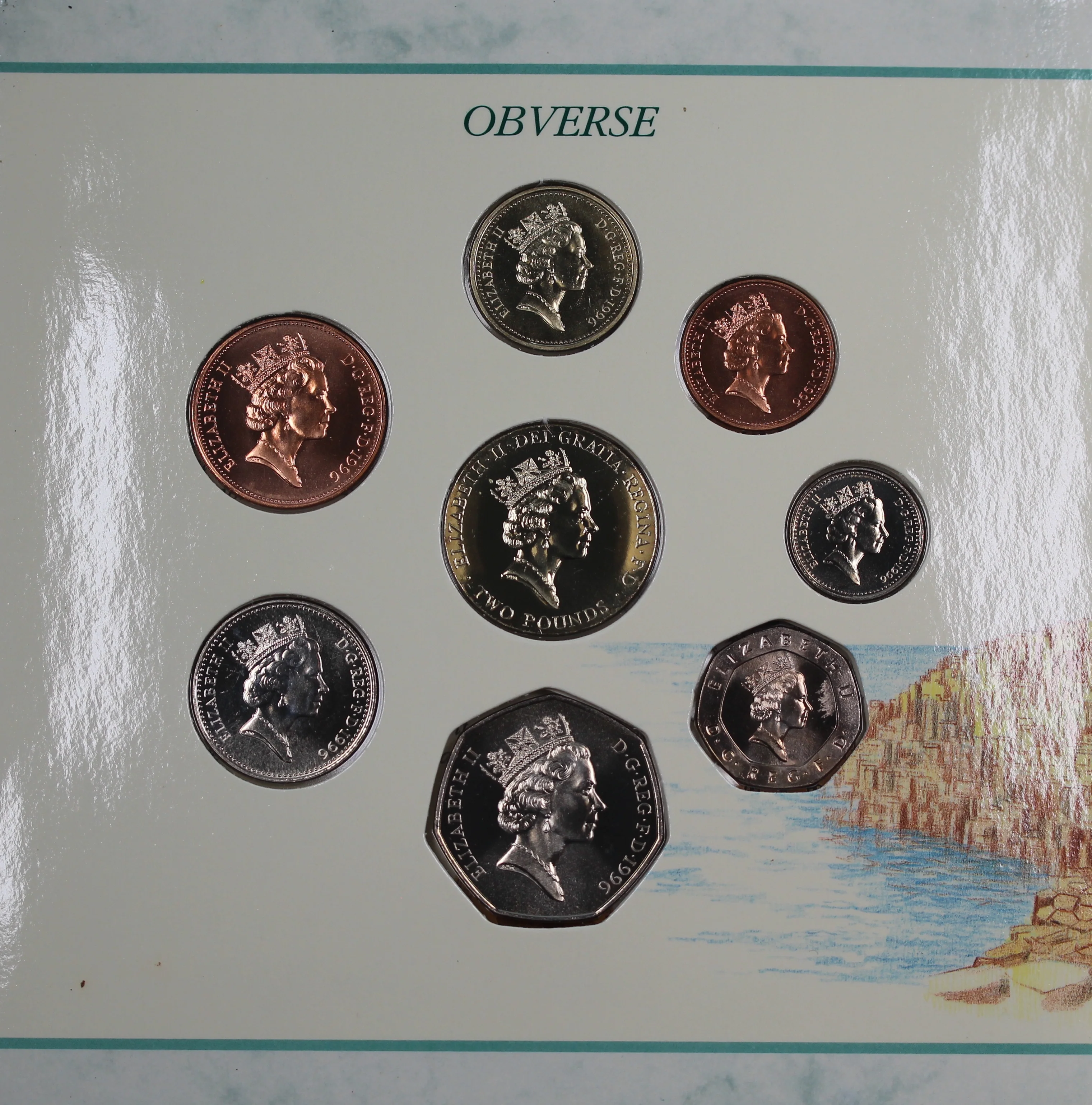 GB 1996 Brilliant Uncirculated Coin Set - Image 3