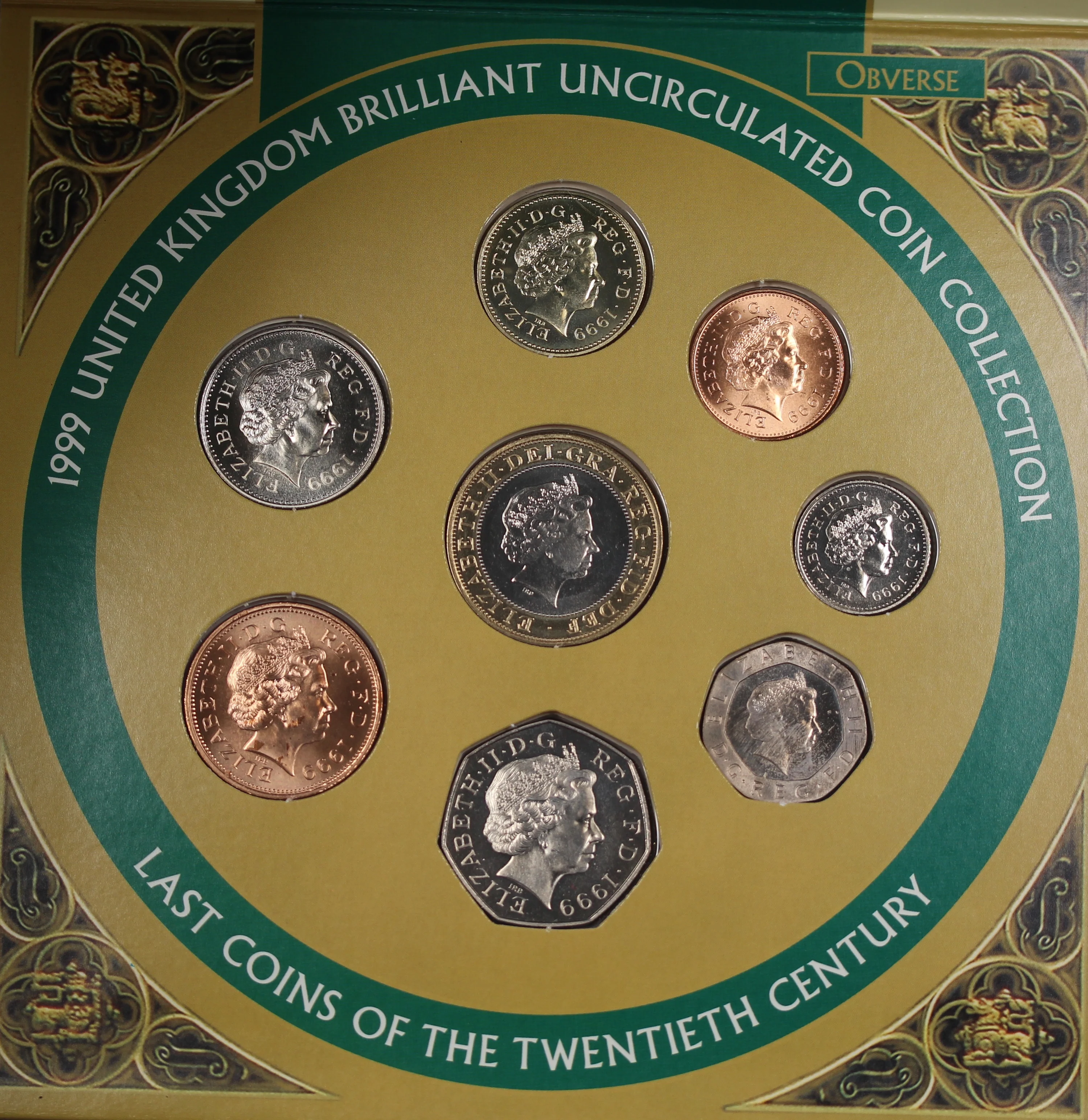 GB 1999 Brilliant Uncirculated Coin Set - Image 3