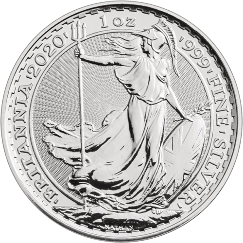 GB 2020 Britannia 1oz Silver Coin