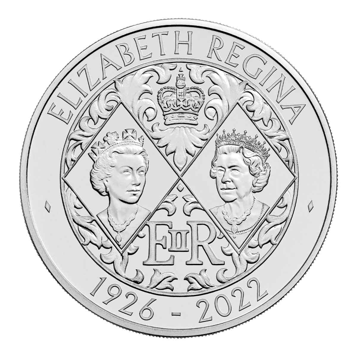 GB 2022 King Charles III 5 Pound QEII Tribute BU Coin - Image 2
