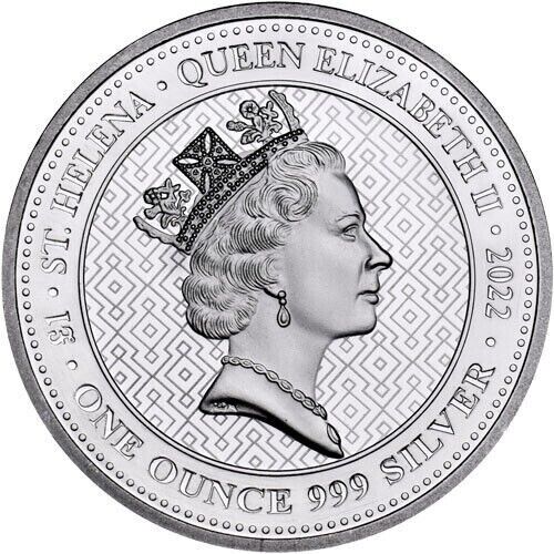 GB 2022 St Helena Truth Angel 1oz Silver Coin - Image 2