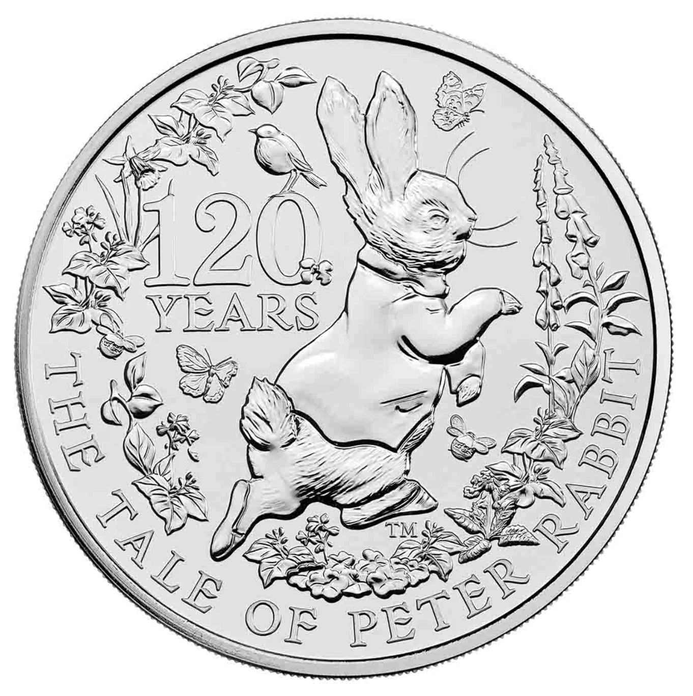 GB 2022 The Tale of Peter Rabbit 120th Anniversary 5 Pound Brilliant Uncirculated Coin - Image 3