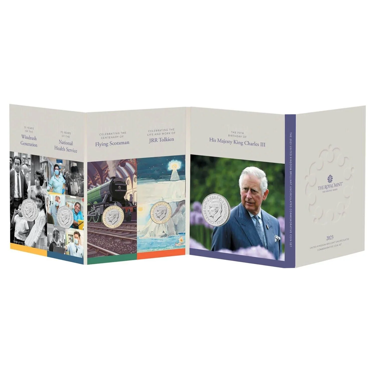 GB 2023 Commemorative 5-Coin Brilliant Uncirculated Set - Image 2