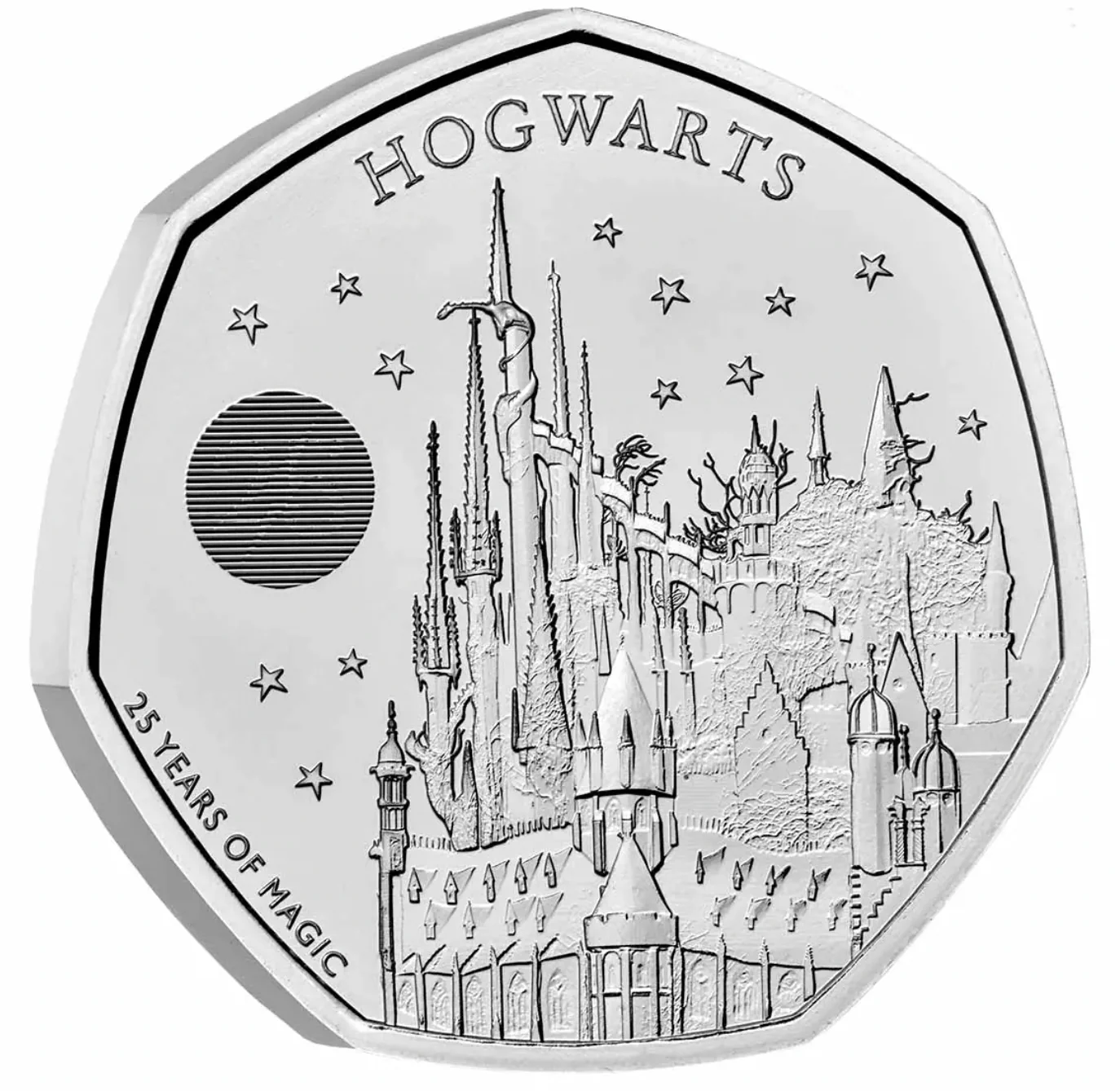 GB 2023 Hogwarts School 50p Brilliant Uncirculated Coin - Image 2