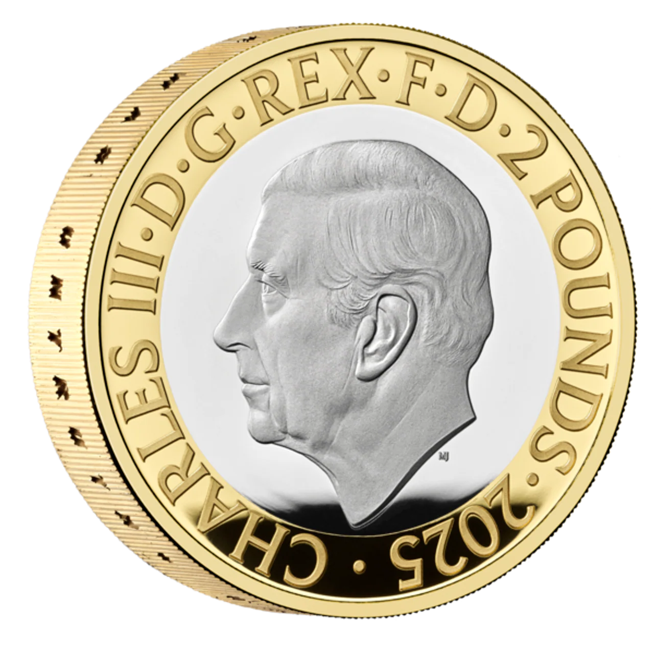 George Orwell 2025 UK £2 Silver Proof Coin - Image 2