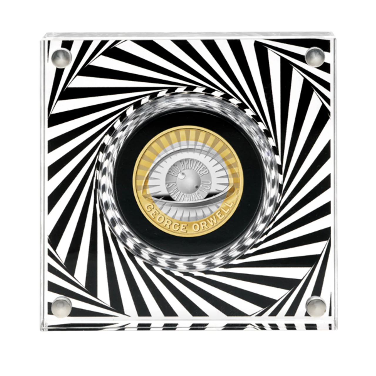 George Orwell 2025 UK £2 Silver Proof Coin - Image 3