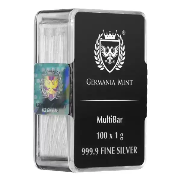 Germania Mint Silver MultiBar 100 x 1g