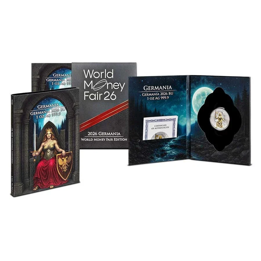 Germania WMF World Money Fair Edition 2026 1oz Fine Silver Coin - Image 3