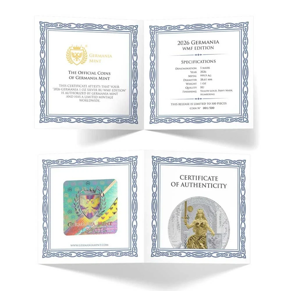 Germania WMF World Money Fair Edition 2026 1oz Fine Silver Coin - Image 5