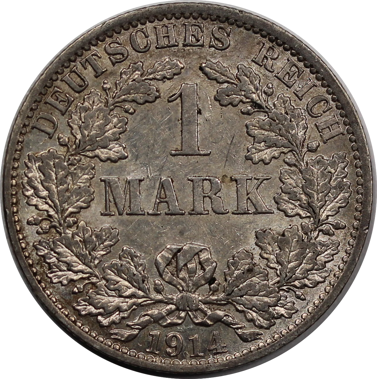 Germany 1914A 1 Mark UNC - Image 2