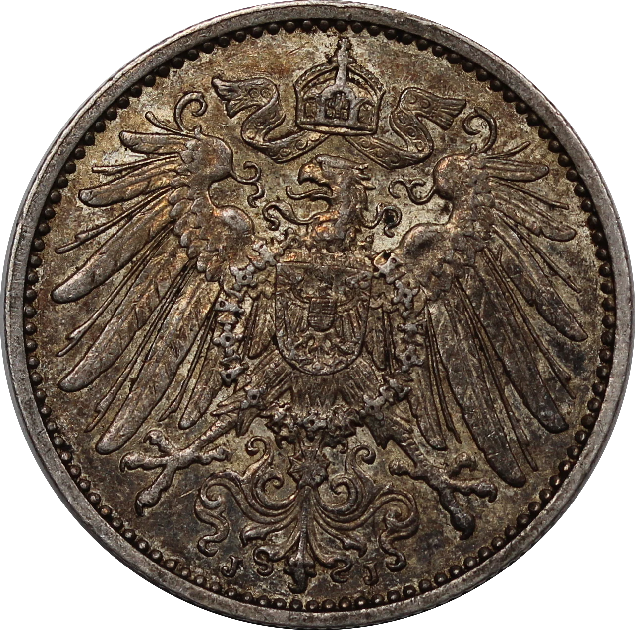 Germany 1914J One Mark VF