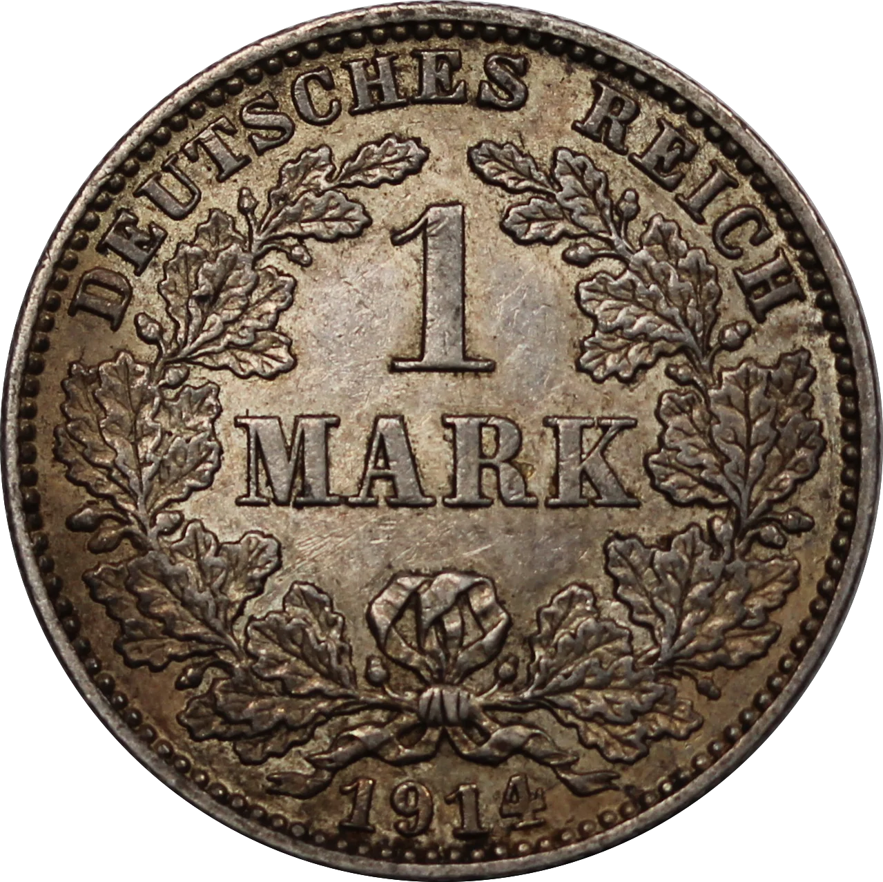 Germany 1914J One Mark VF - Image 2