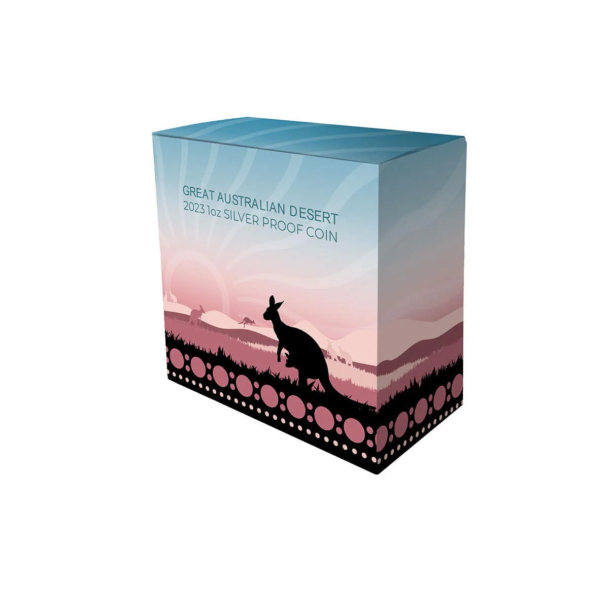 Great Australian Desert 2023 $1 Rose Gold-plated 1oz Silver Proof Coin - Image 4