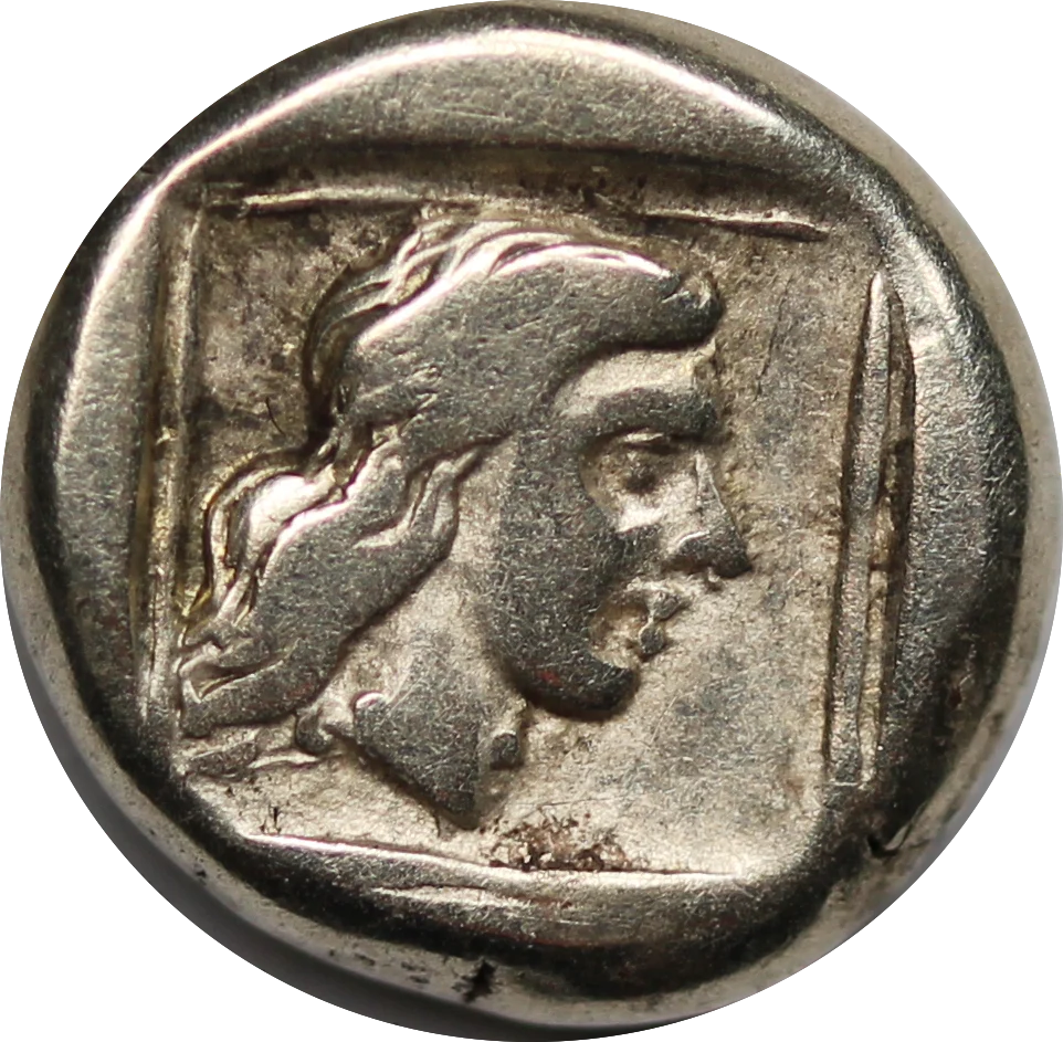 Greek Electrum 1/6th Stater Lesbos, Mytilene c. 412-378BC VF - Image 2