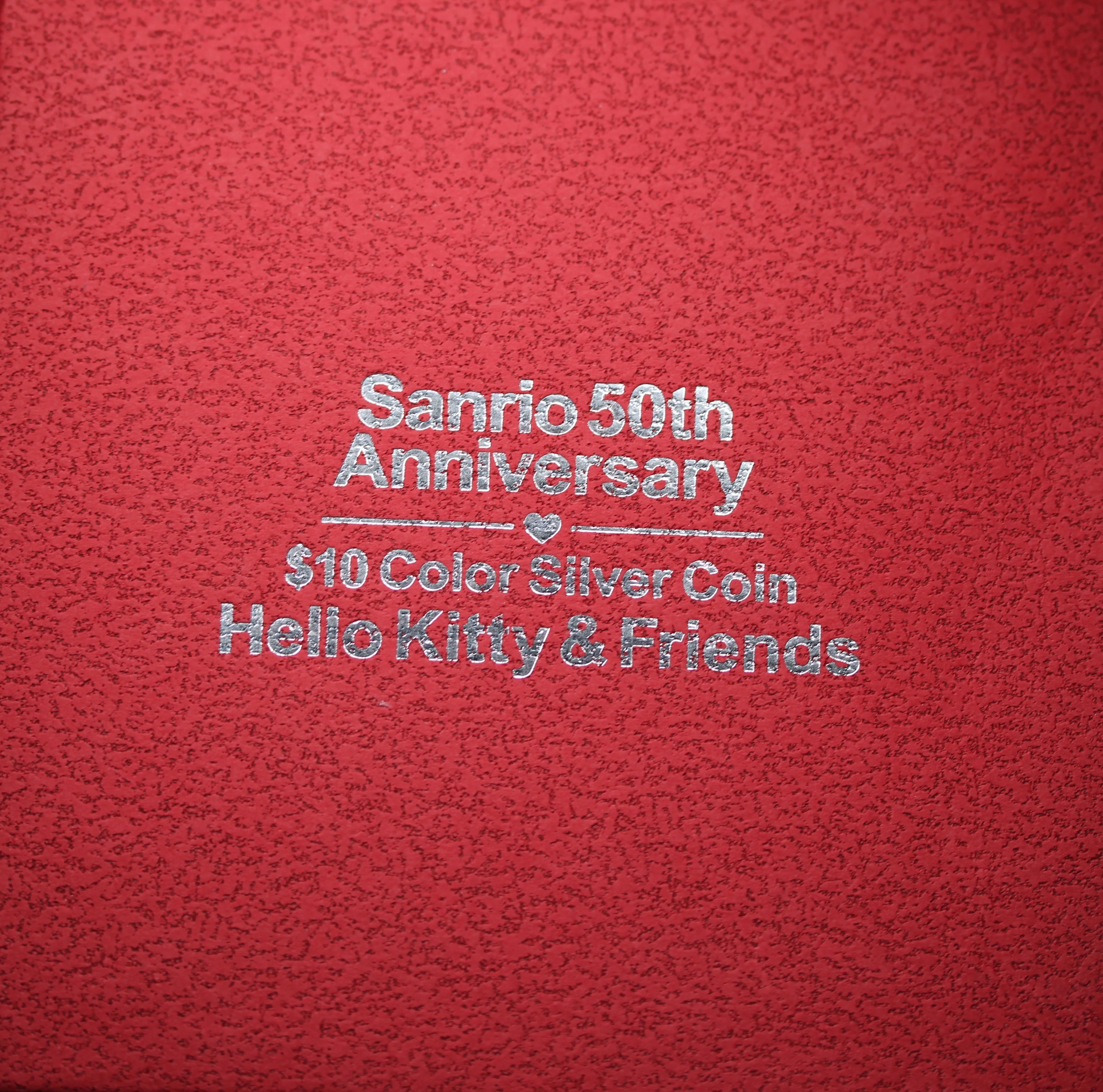 2010 Hello Kitty $10 50th Anniversary 100g Silver Proof - Image 3