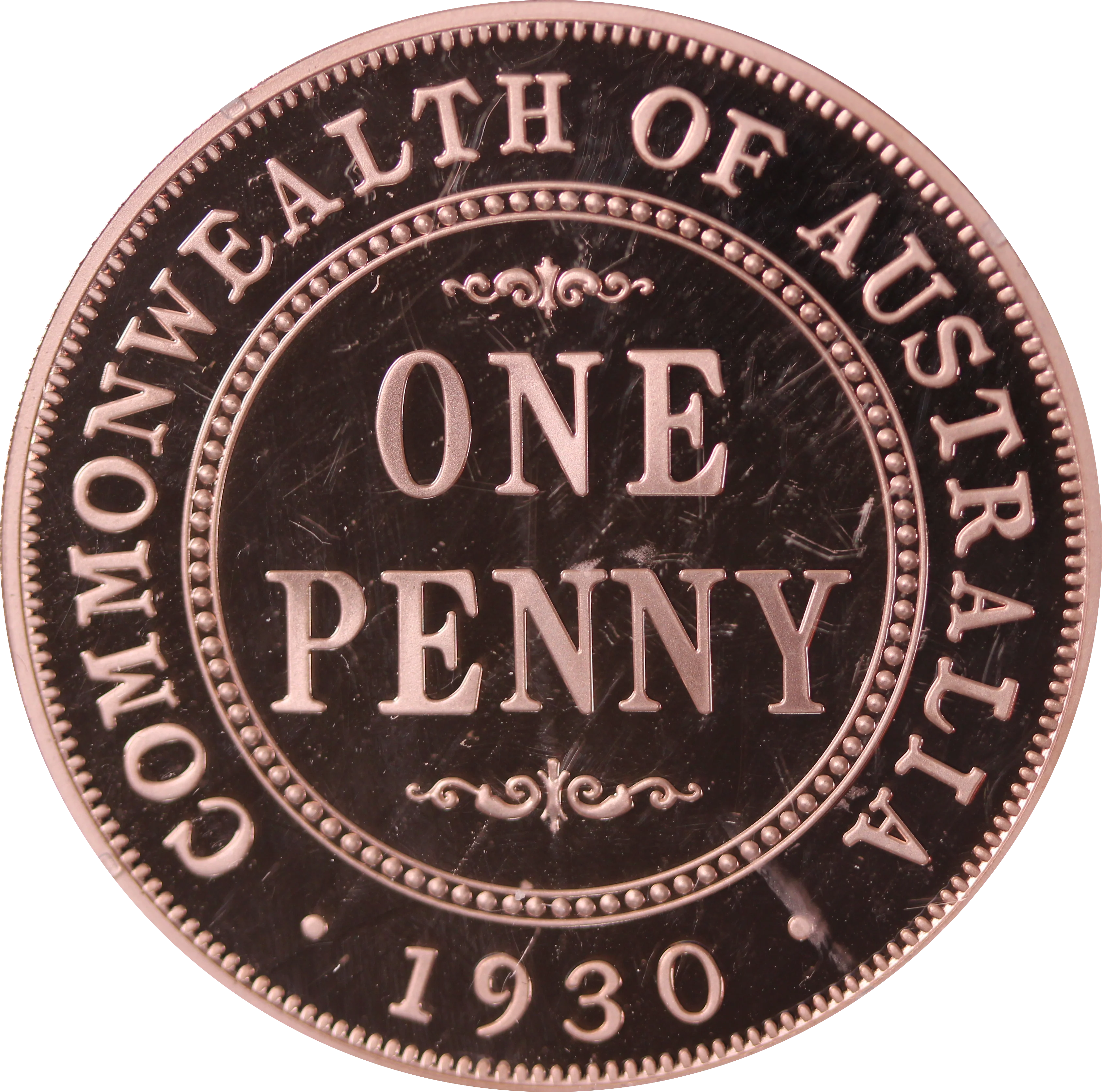 History of Australian Coinage 1930 Australian Penny