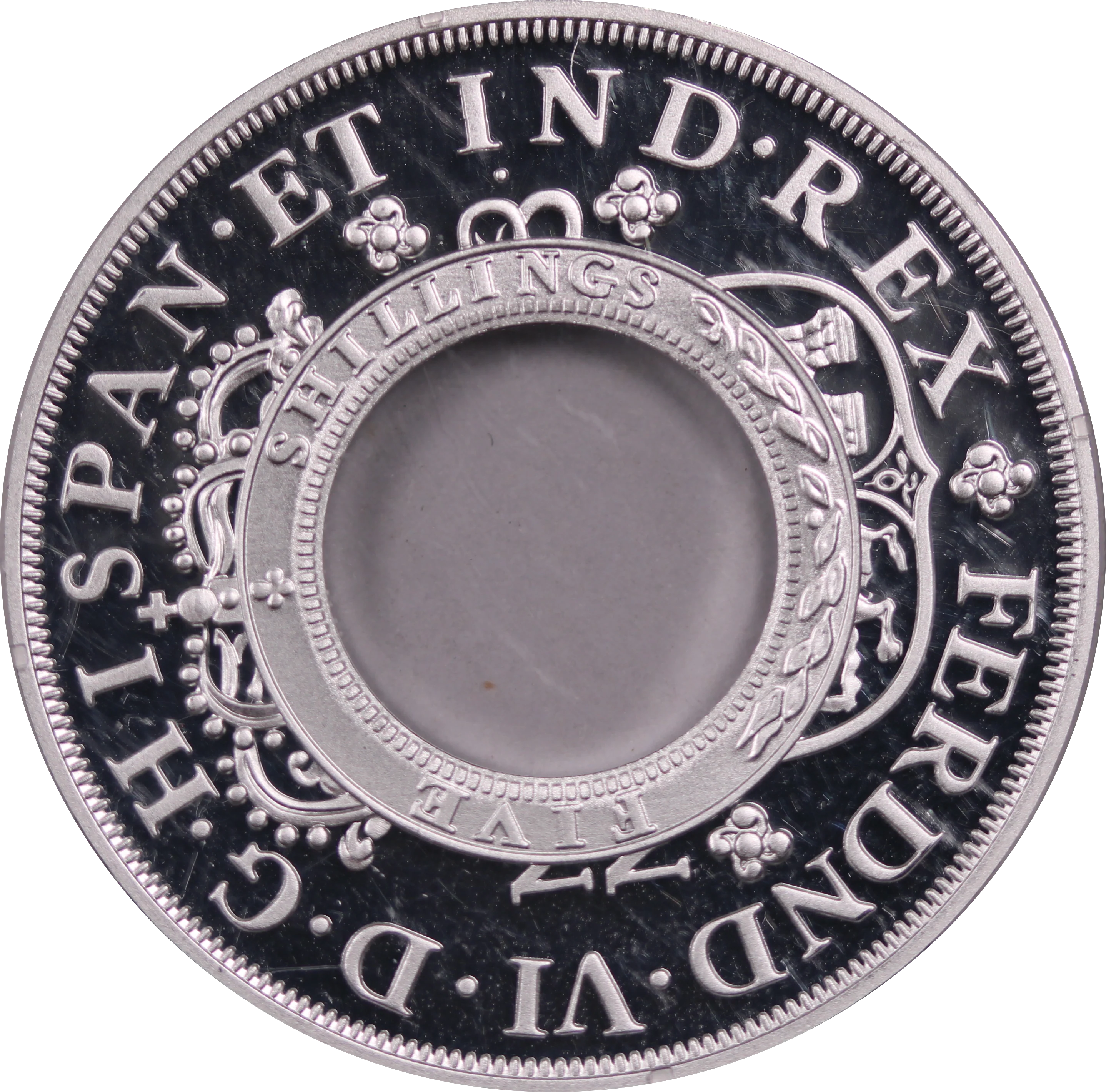 History of Australian Coinage 1757 Holey Pillar Dollar