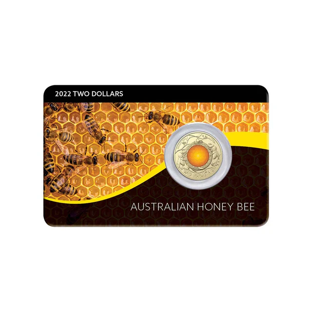 Honey Bee 2022 $2 Aluminium-Bronze Uncirculated Coin Pack