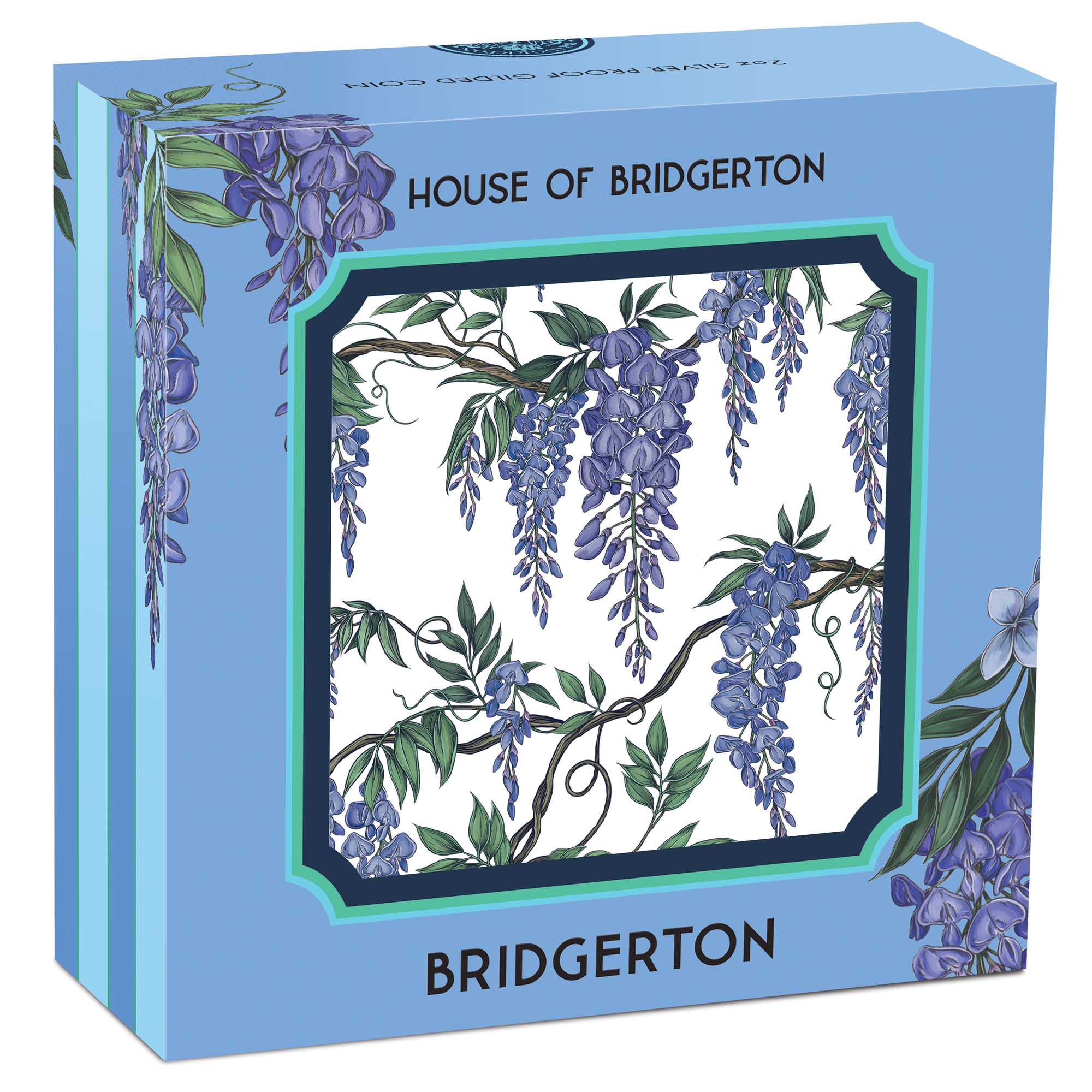 House of Bridgerton 2026 2oz Silver Proof Gilded Coin - Image 4
