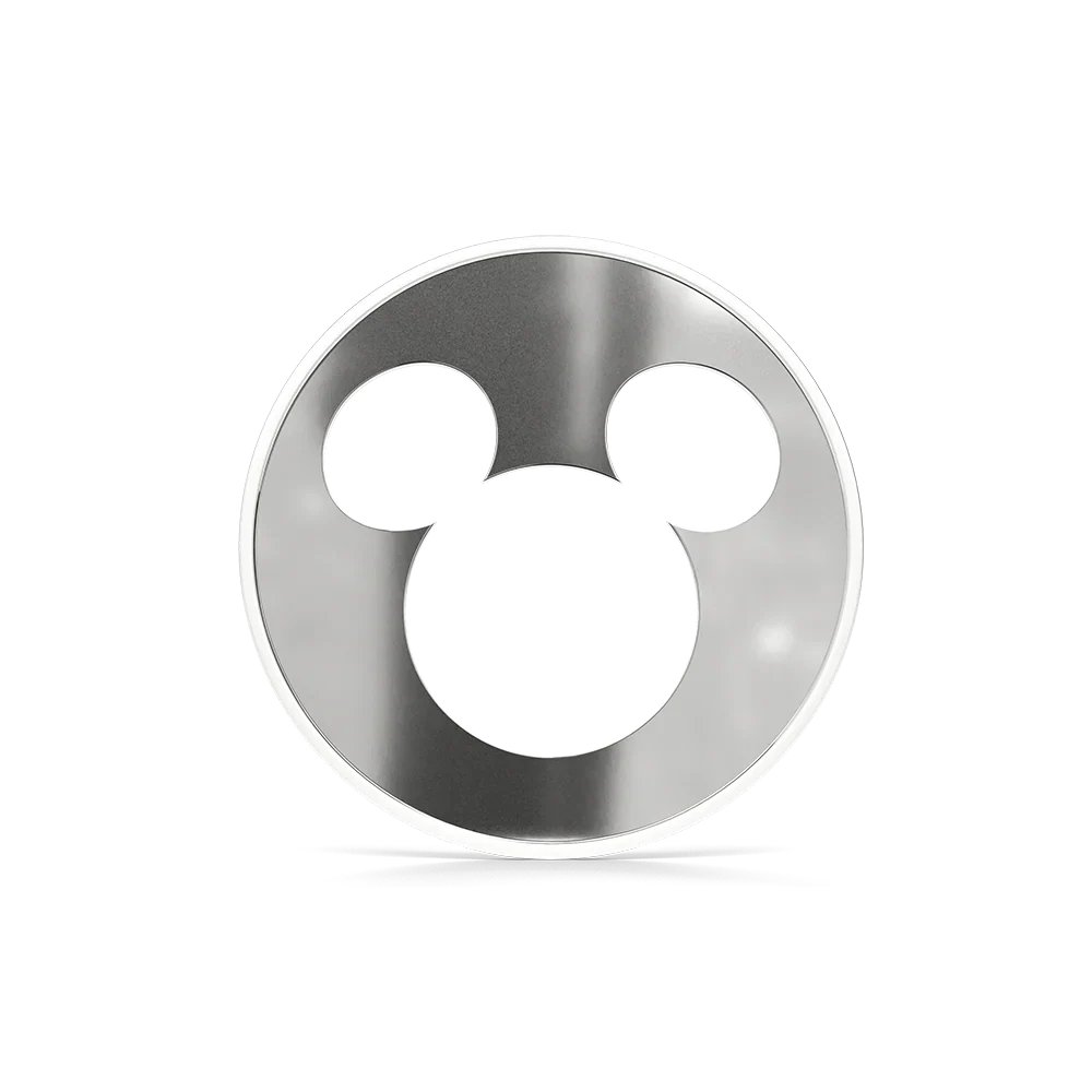 Iconic Silhouettes - Mickey Mouse 1/2oz Silver Collectible Coin