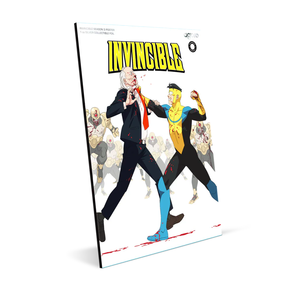 Invincible™ – Season 3 Poster 1oz Silver Foil - Image 4