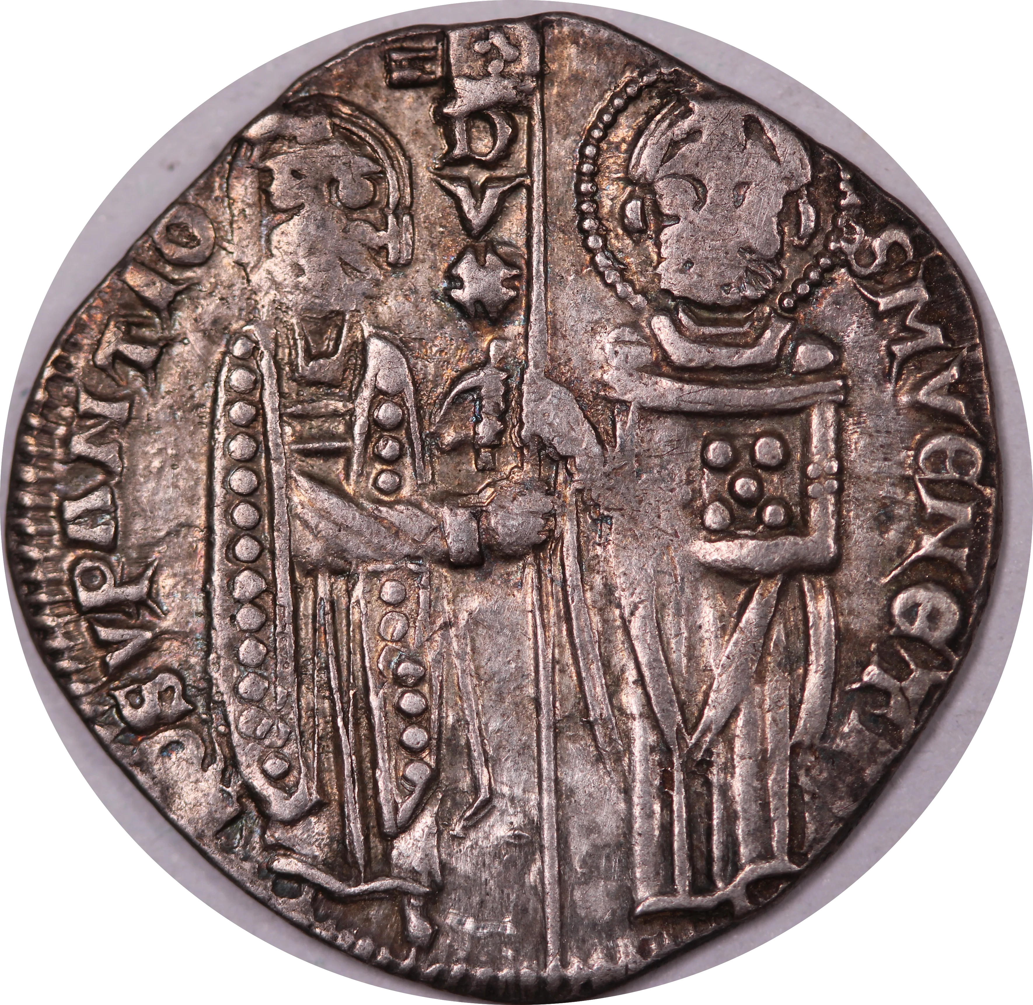 Italian States (Venice) 1312-1328 Silver Grosso Very Fine