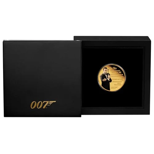 James Bond Legacy Series - 1st Issue 2022 1/4oz Gold Proof Coloured Coin - Image 2