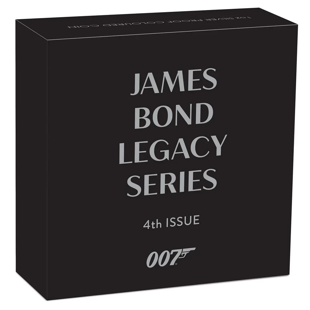 James Bond Legacy Series - 4th Issue 2024 1oz Silver Proof Coloured Coin - Image 3