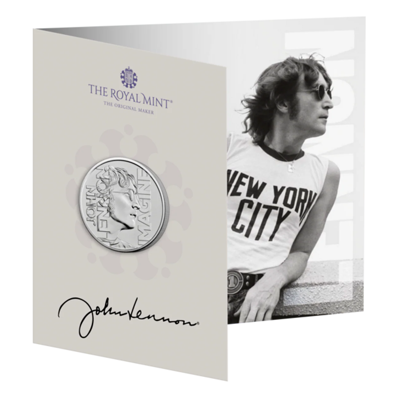 John Lennon 2025 UK £5 Brilliant Uncirculated Coin