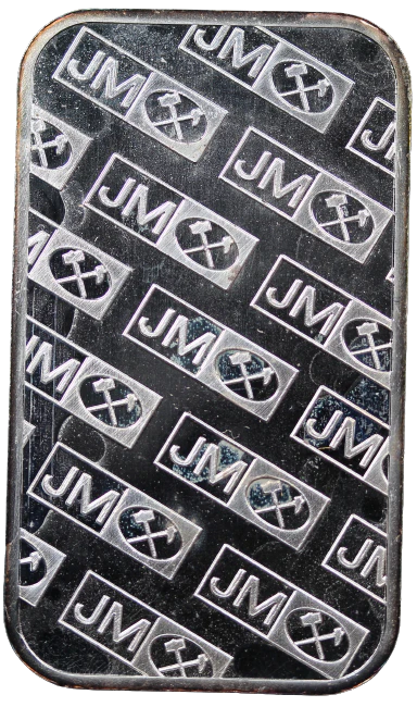 Johnson Matthey 1oz Silver Minted Bar - Image 2
