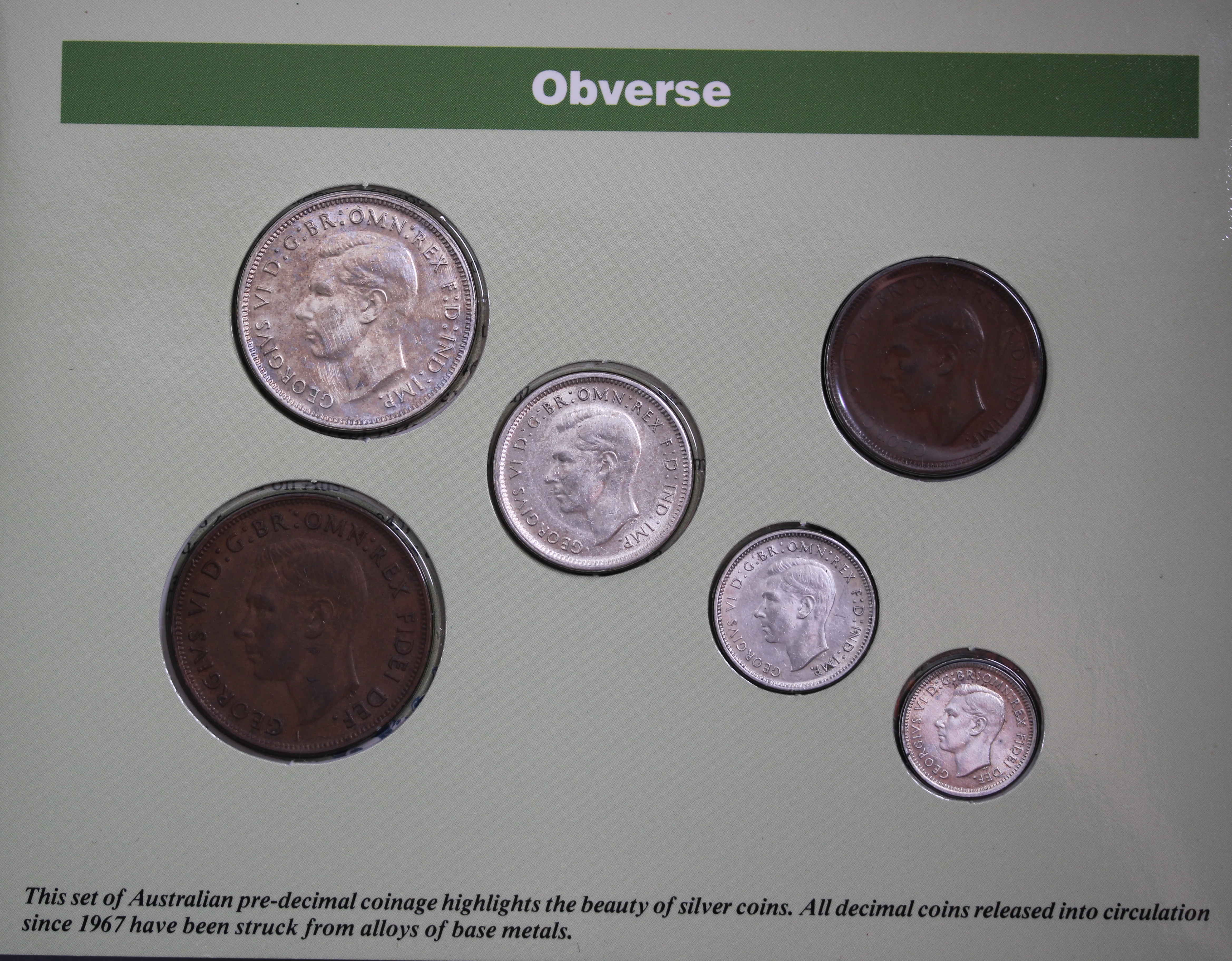 King George VI Pre-Decimal Year Set - Image 3