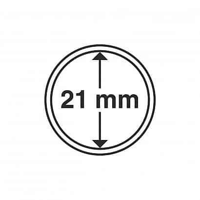 Lighthouse Coin Capsules 21mm Pack of 10 ($2) - Image 2