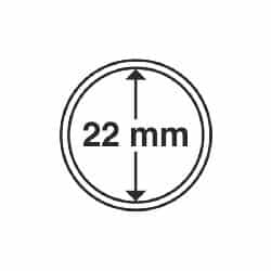 Lighthouse Coin Capsules 22mm Pack of 10 (2c) - Image 2