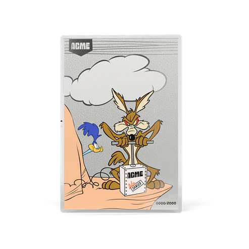 Looney Tunes™ - Acme TNT Plunger 5 g Silver Collectible Foil