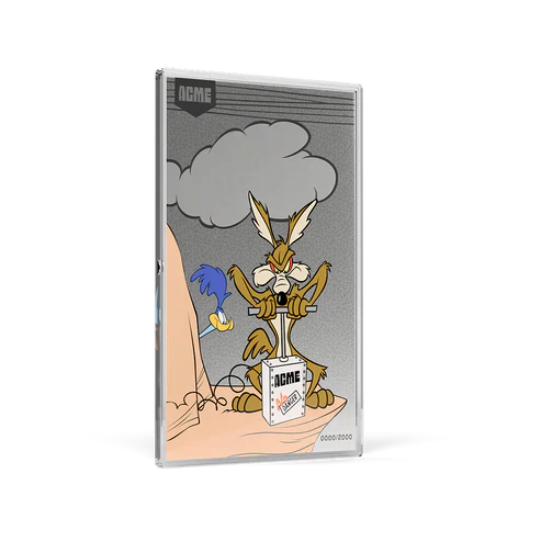 Looney Tunes™ - Acme TNT Plunger 5 g Silver Collectible Foil - Image 2