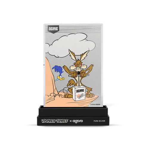 Looney Tunes™ - Acme TNT Plunger 5 g Silver Collectible Foil - Image 4