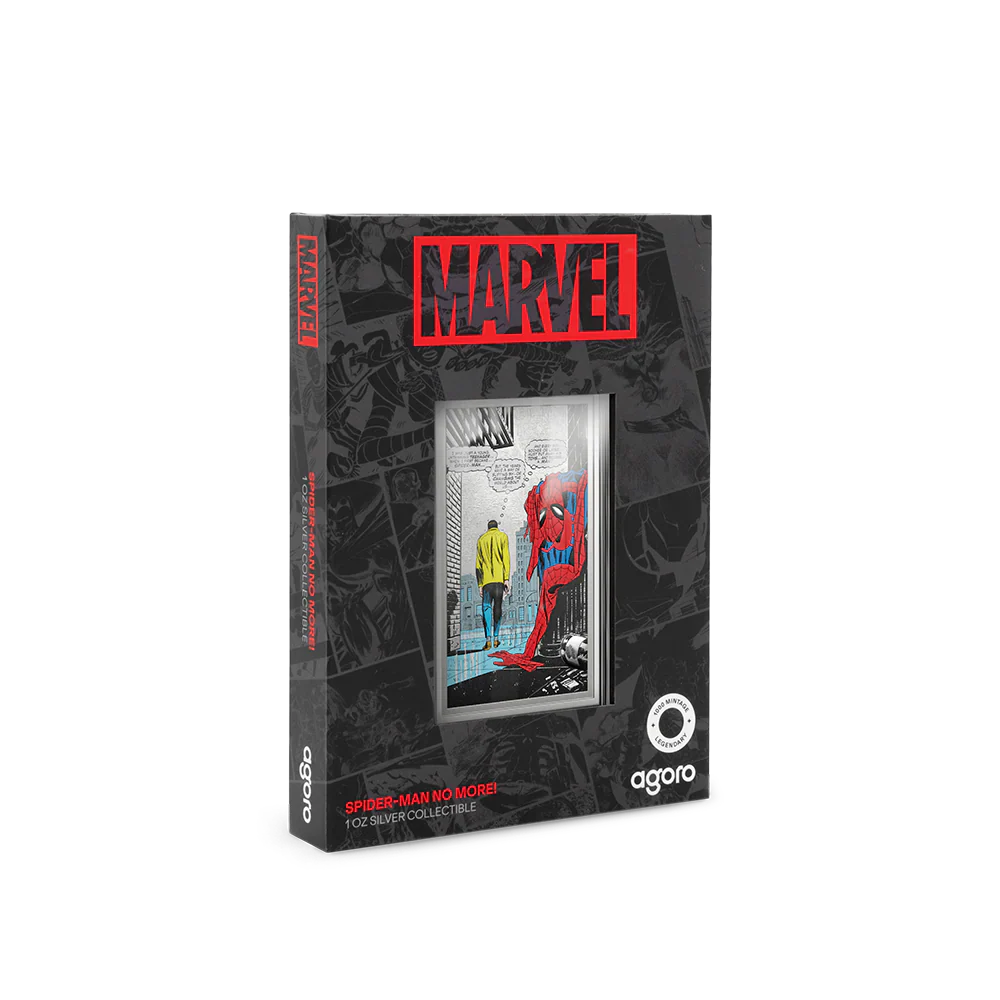 Marvel – Spider-Man No More! 1oz Silver Collectible Coin - Image 4