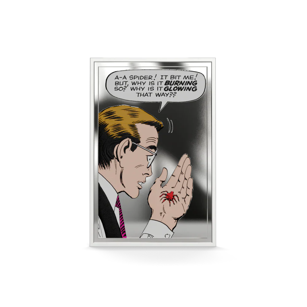 Marvel – The Bite That Changed Everything 1oz Silver Coin