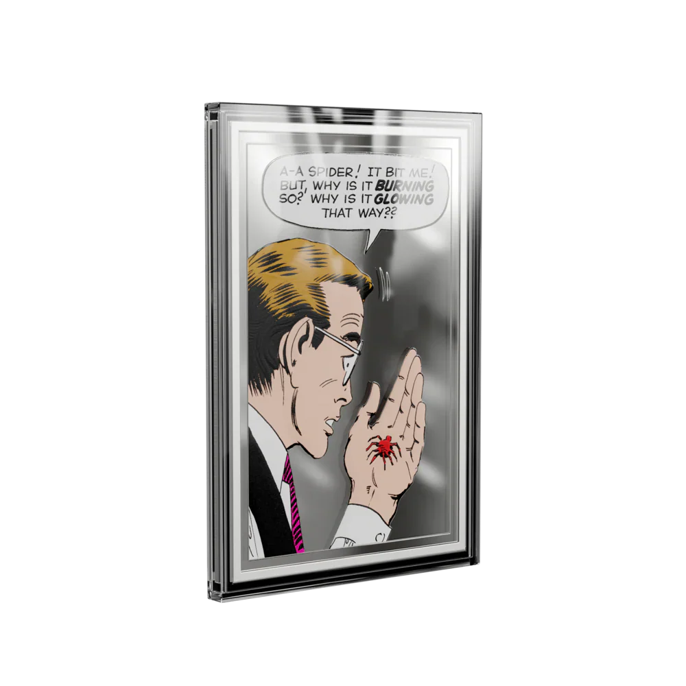 Marvel – The Bite That Changed Everything 1oz Silver Coin - Image 4