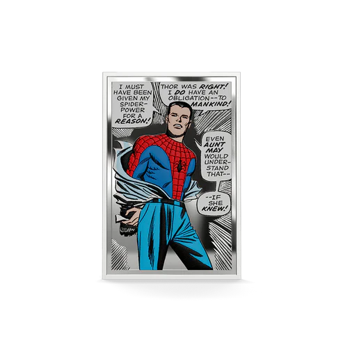 Marvel – The Power, The Duty, The Choice 1 oz Silver Collectible Coin