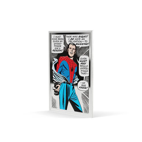Marvel – The Power, The Duty, The Choice 1 oz Silver Collectible Coin - Image 3
