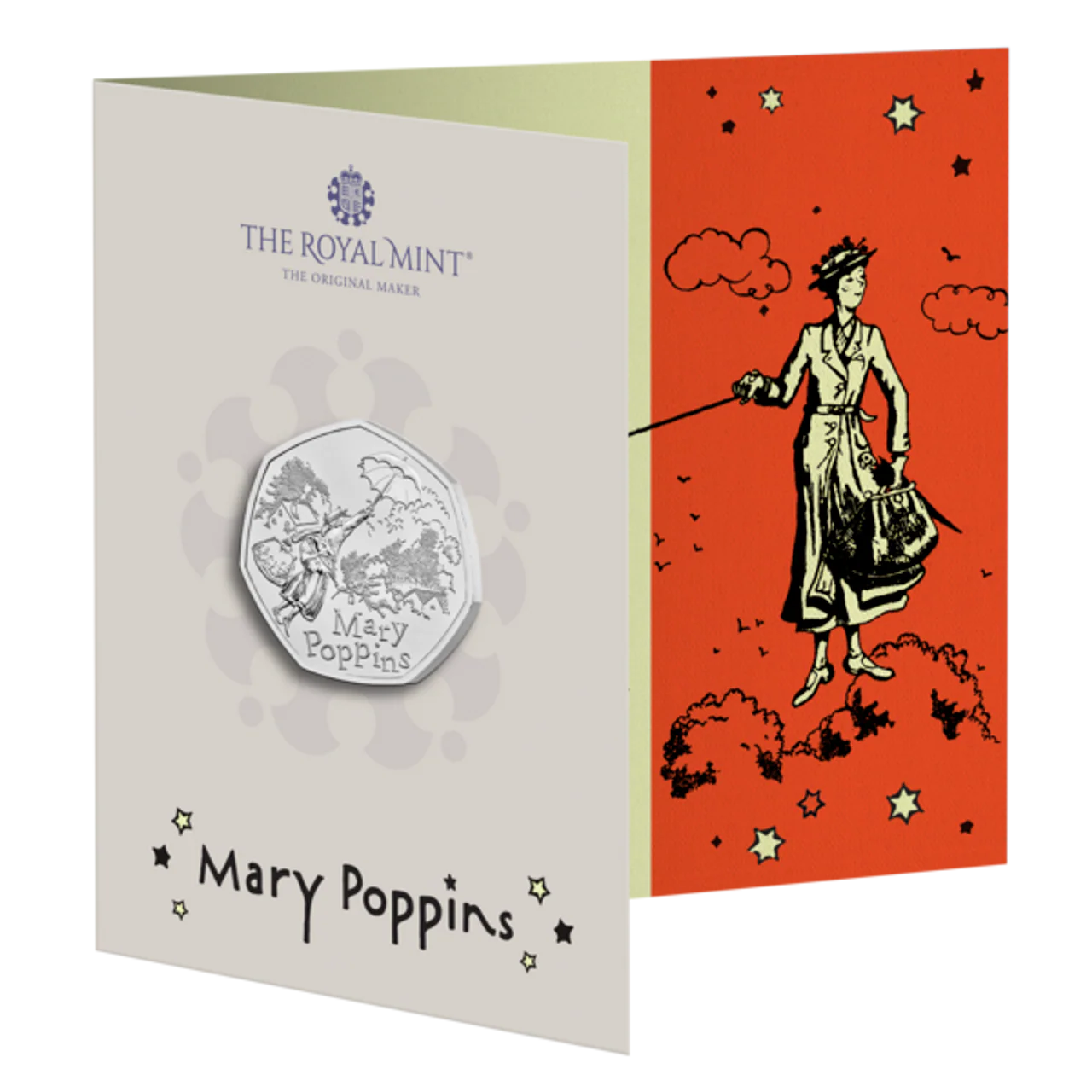 Mary Poppins 2025 50p Brilliant Uncirculated Coin