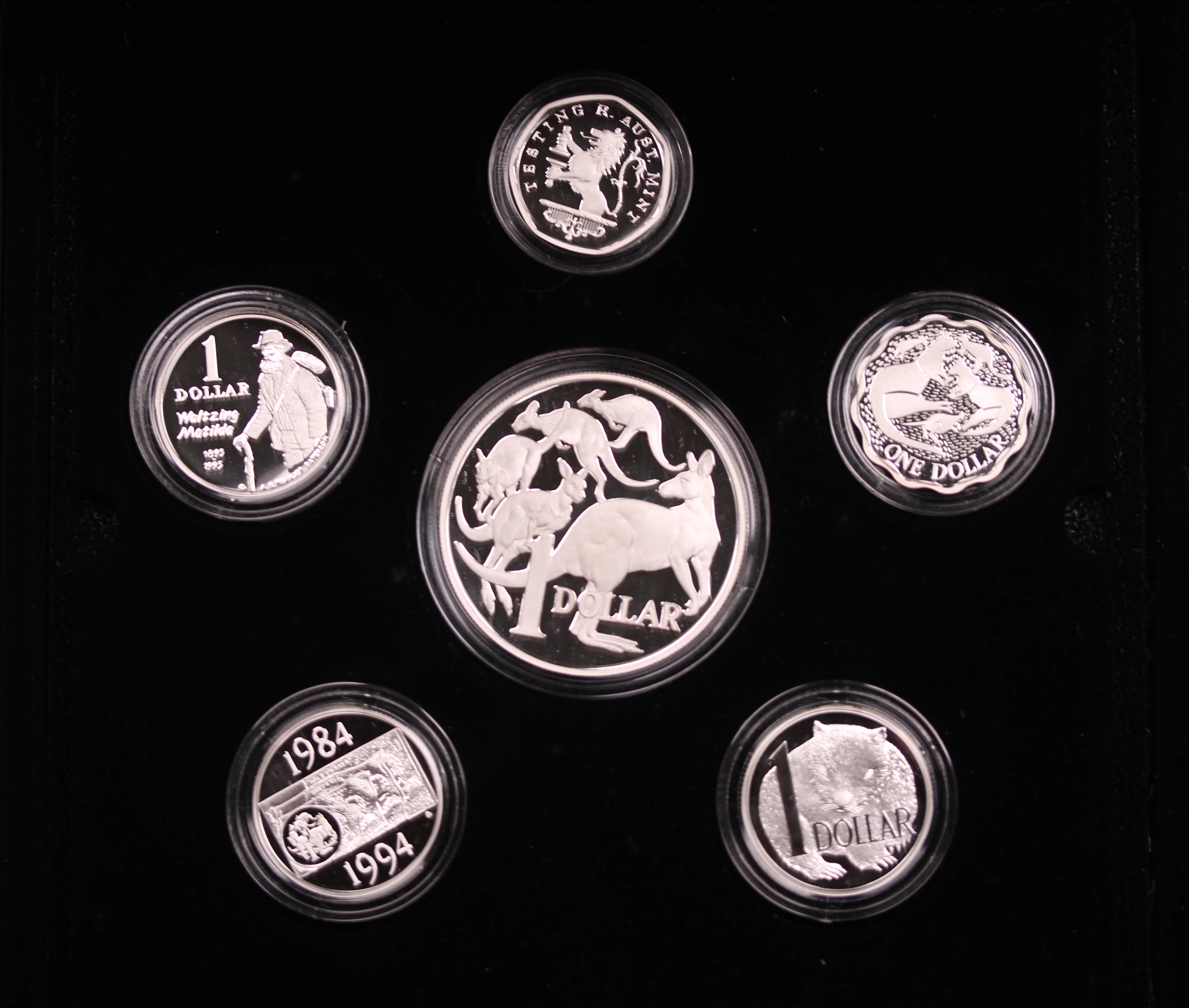 Masterpieces in Silver 2004 20 Years of Australian Dollar