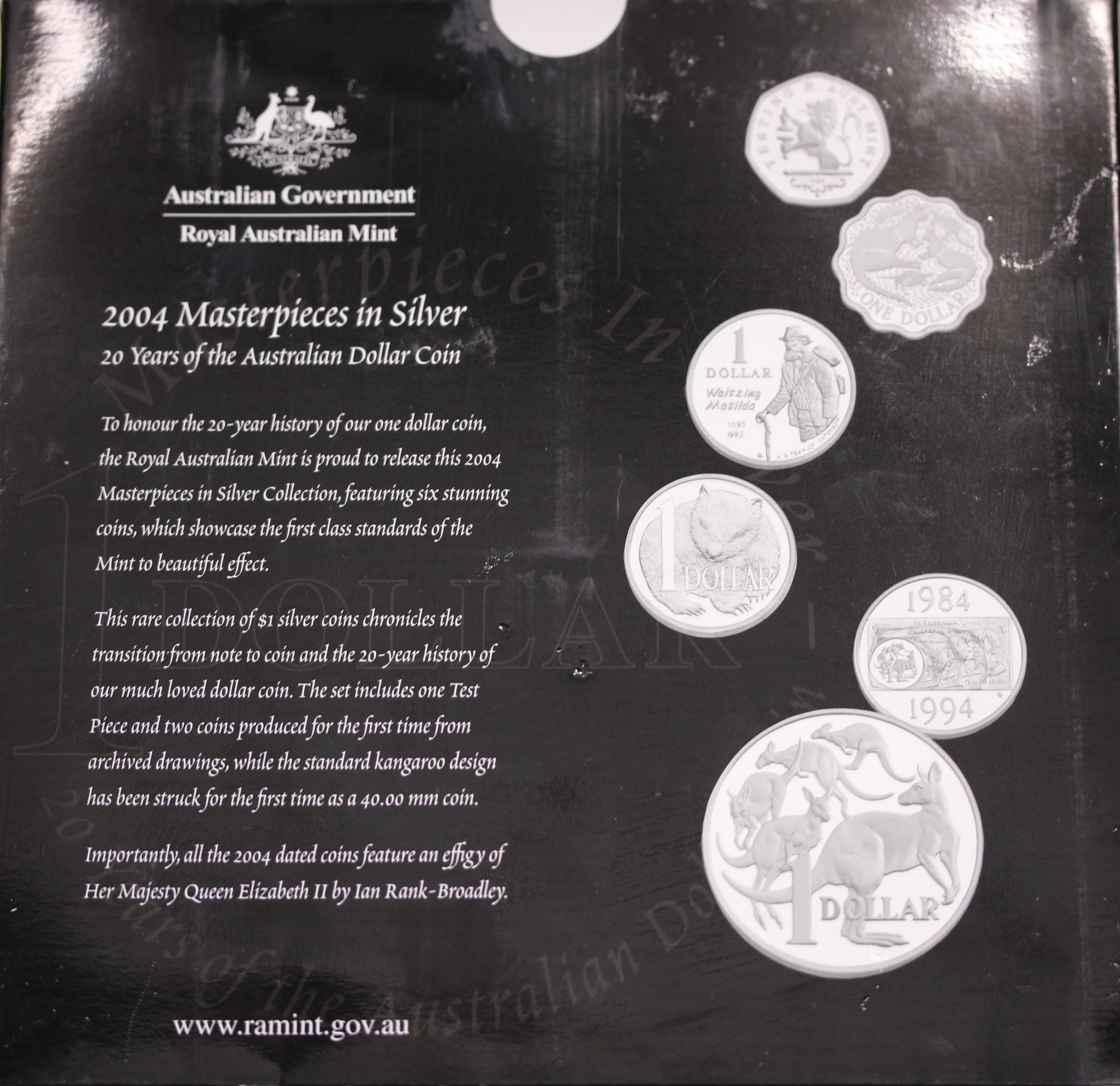 Masterpieces in Silver 2004 20 Years of Australian Dollar - Image 3