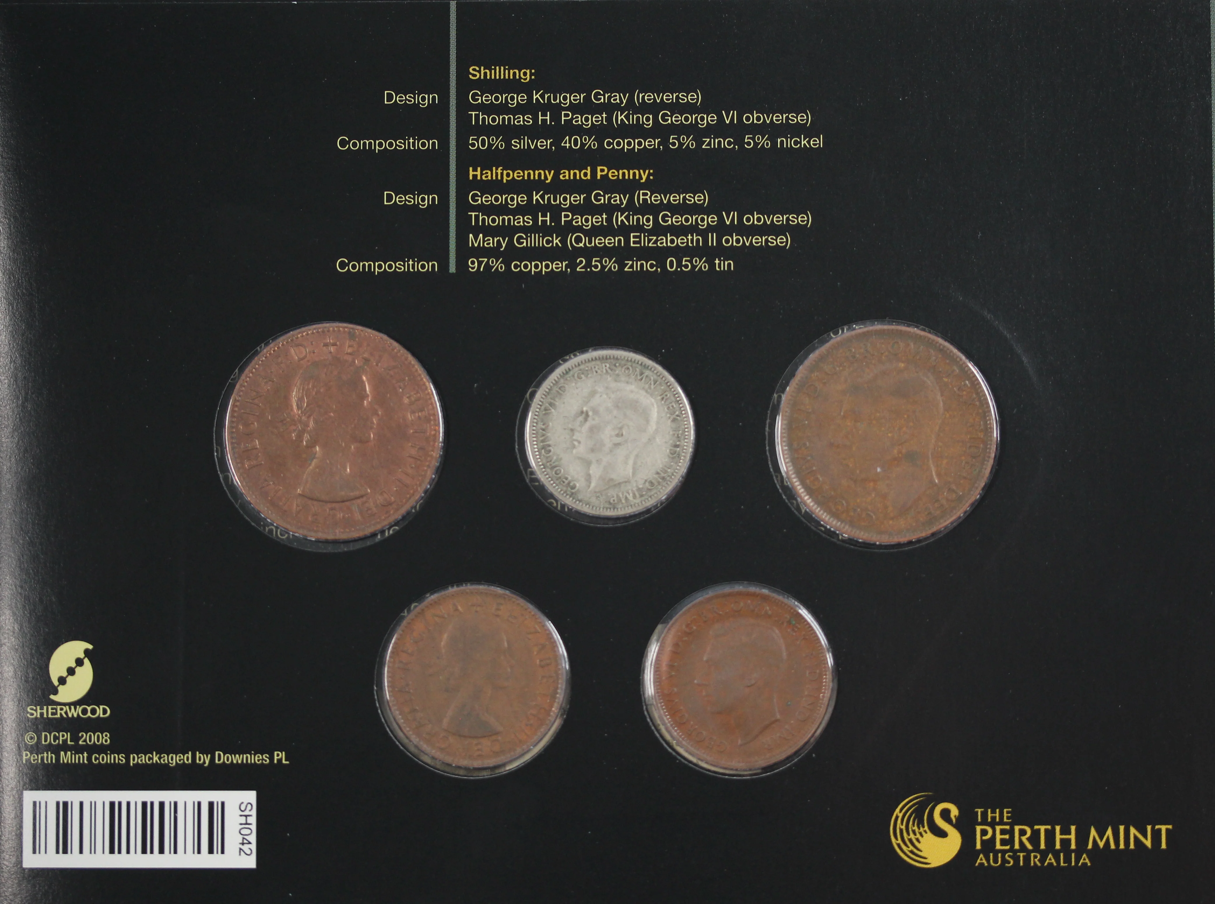 Memories of Monarchs and Mintmarks - Coins of the Perth Mint Coin Pack - Image 3