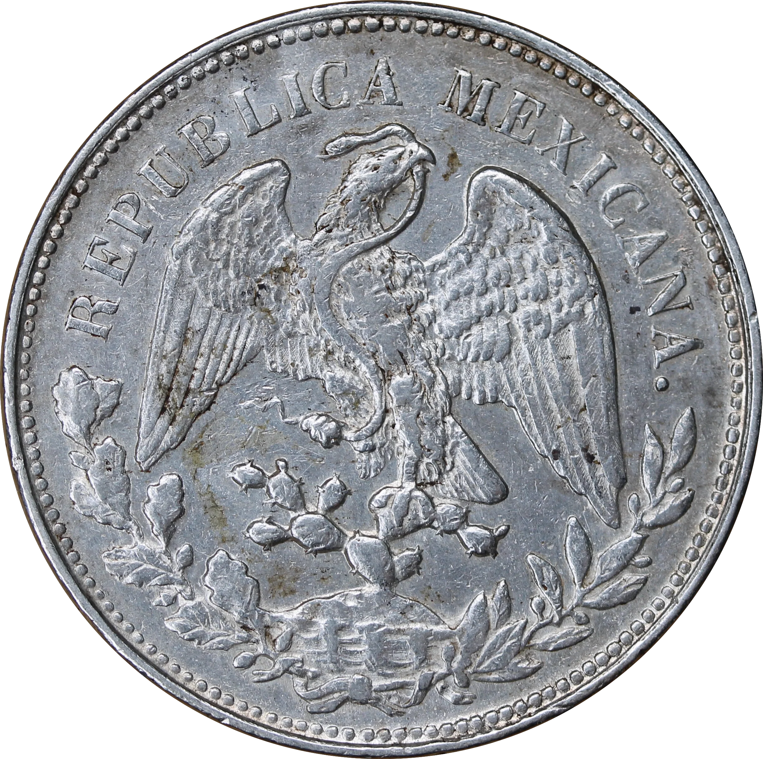 Mexico 1903 Silver Peso VF - Image 2