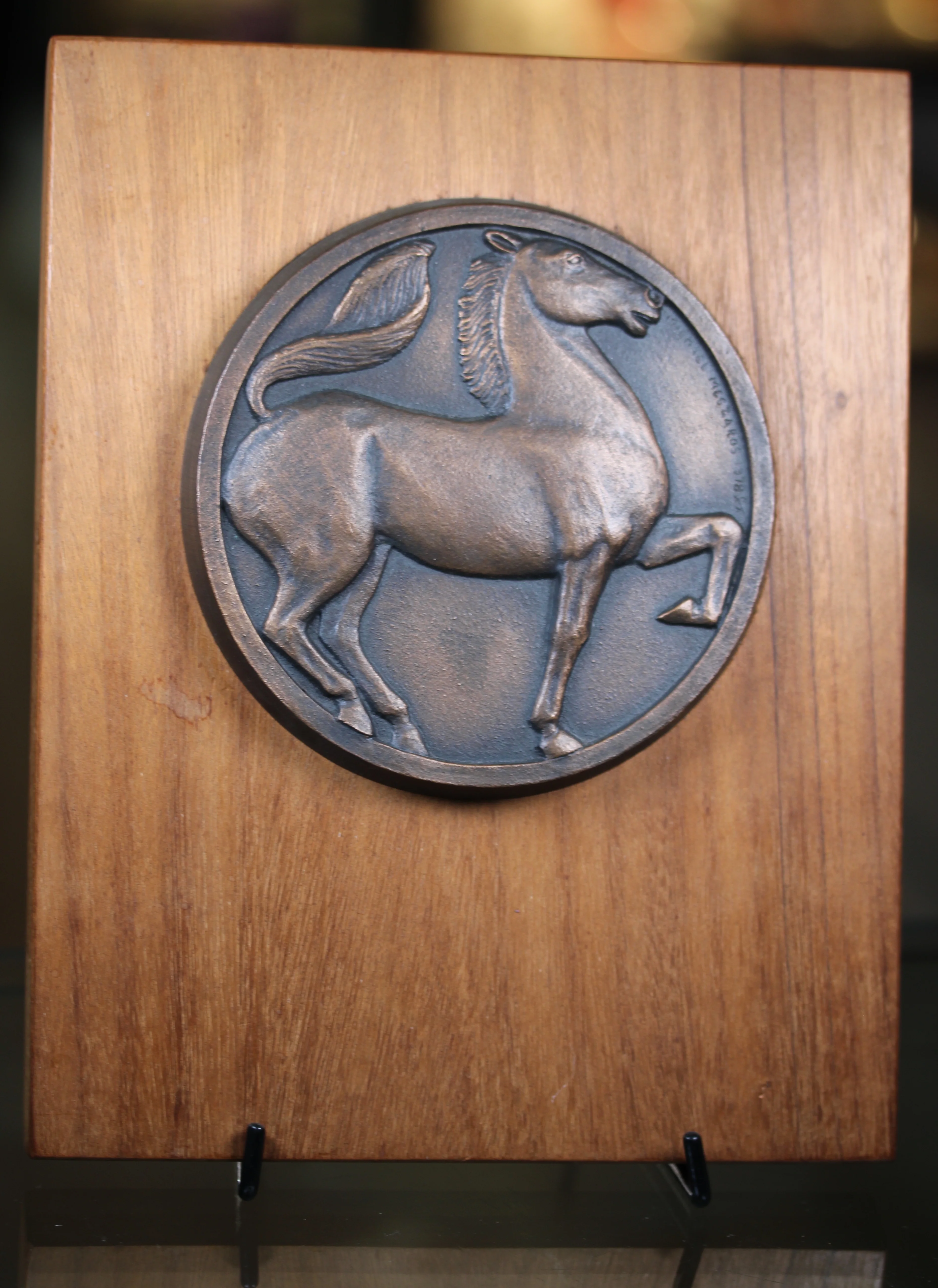 Michael Meszaros Uniface Bronze Medal (130mm) Stallion/Horse - Image 2