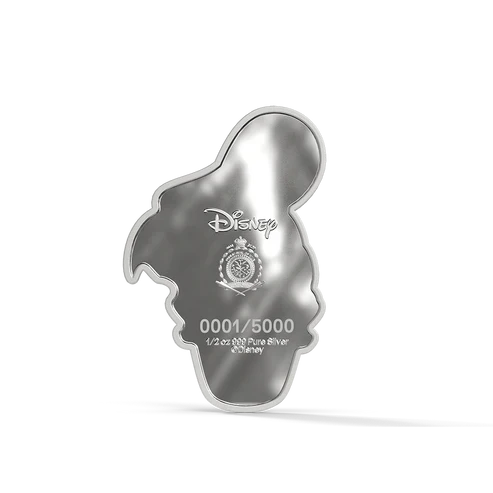 Mickey and Friends - Iconic Expressions - Donald Duck 1/2 oz Silver Collectible Coin - Image 3