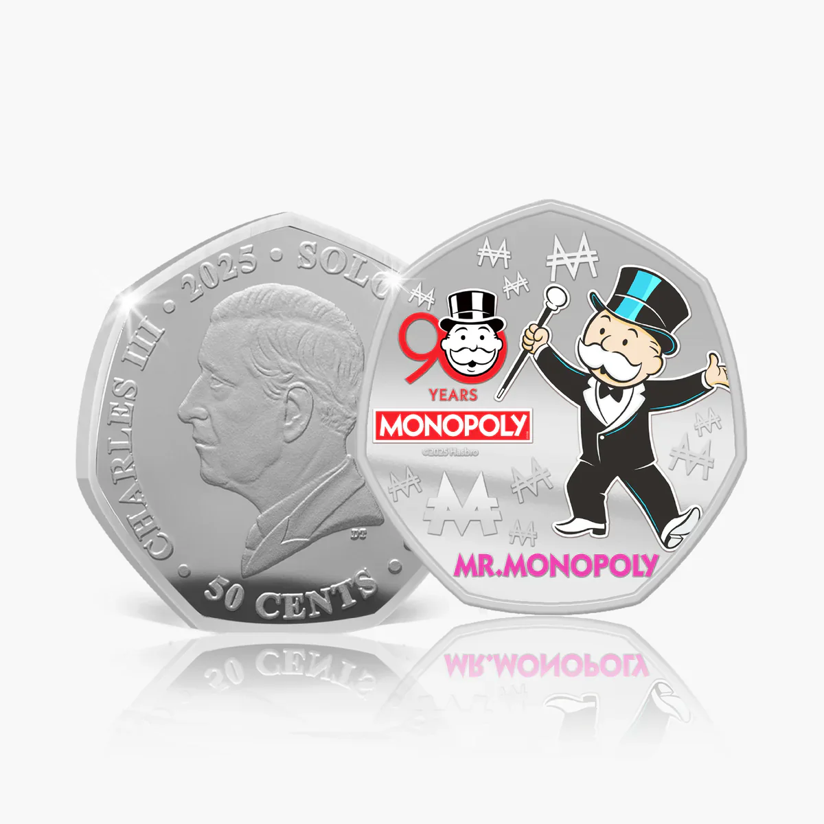 Monopoly 90th Anniversary 2025 - Silver Plated Coin Pack - Image 4