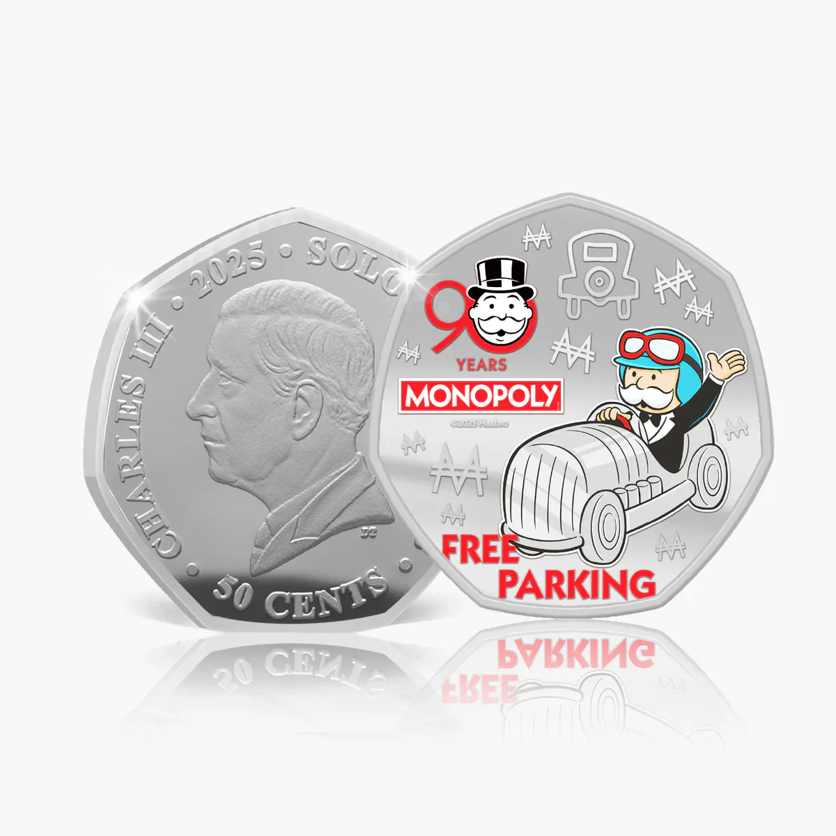 Monopoly 90th Anniversary 2025 - Silver Plated Coin Pack - Image 5